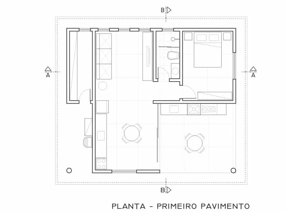 Casa Asa Delta | Argus Arquitetura e Interiores 45 02 primeiro pavimento
