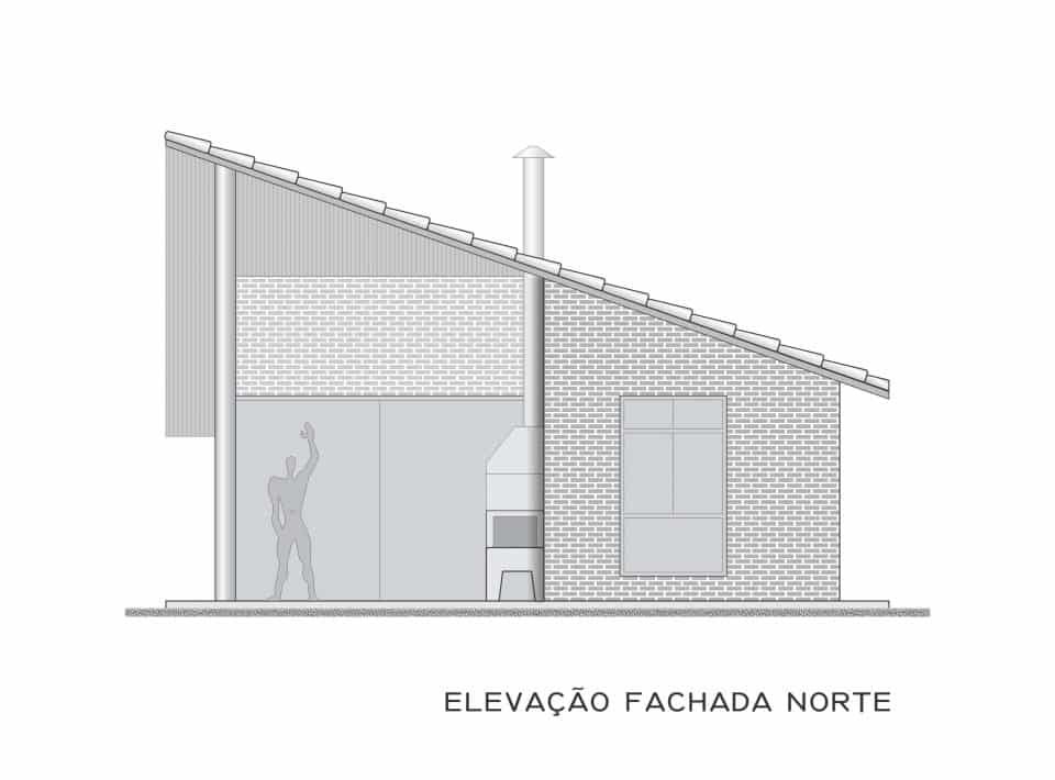 Casa Asa Delta | Argus Arquitetura e Interiores 49 07 ELEVACAO NORTE