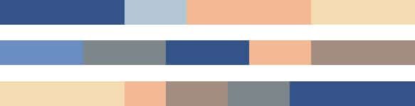 Cor do Ano 2020: PANTONE 19-4052 Classic Blue 44 Cercado por uma paleta de azuis frios e uma variedade de tons quentes e suaves, PANTONE 19-4052 Classic Blue, um tom meditativo e empático para o espírito humano, provoca um efeito suave e calmante, trazendo sentimentos de tranqüilidade.