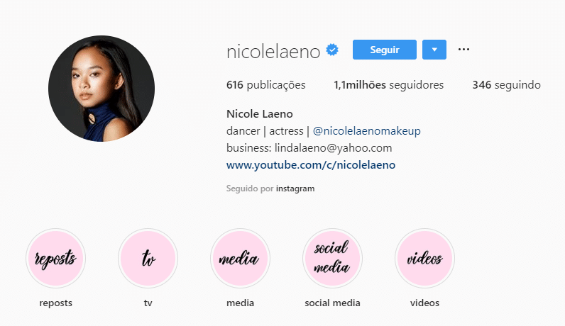 Destaques no Instagram | Como criar capas para destaques no Instagram, passo a passo 28 Destaques no Instagram do Perfil Nicole Laeno