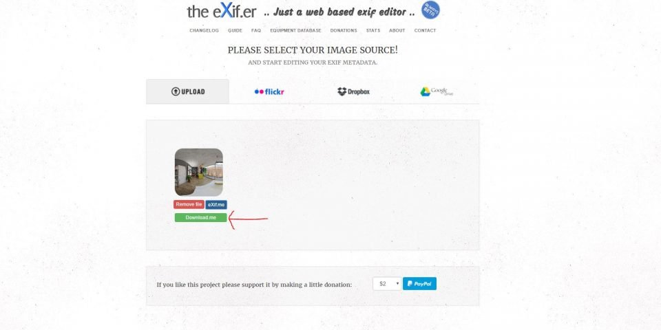 Como fazer uma maquete 360° com Sketchup + Vray para o Facebook 34 Usando o the exifer passo 06