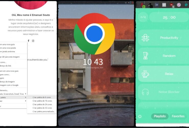3 extensões para Arquitetos - Google Chrome