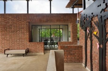 Tipos de tijolo - Casa feita com tijolos maciços.