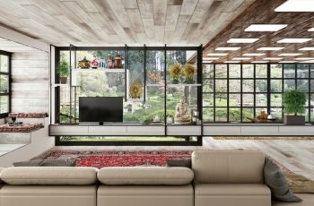 ESTILO ORIENTAL Projeto REFRESHER Studio Menin Renderização da cena Metries Virtual Foto