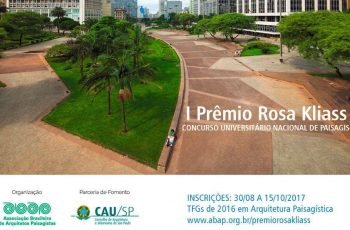 I Prêmio Rosa Kliass - Promovido pela ABAP