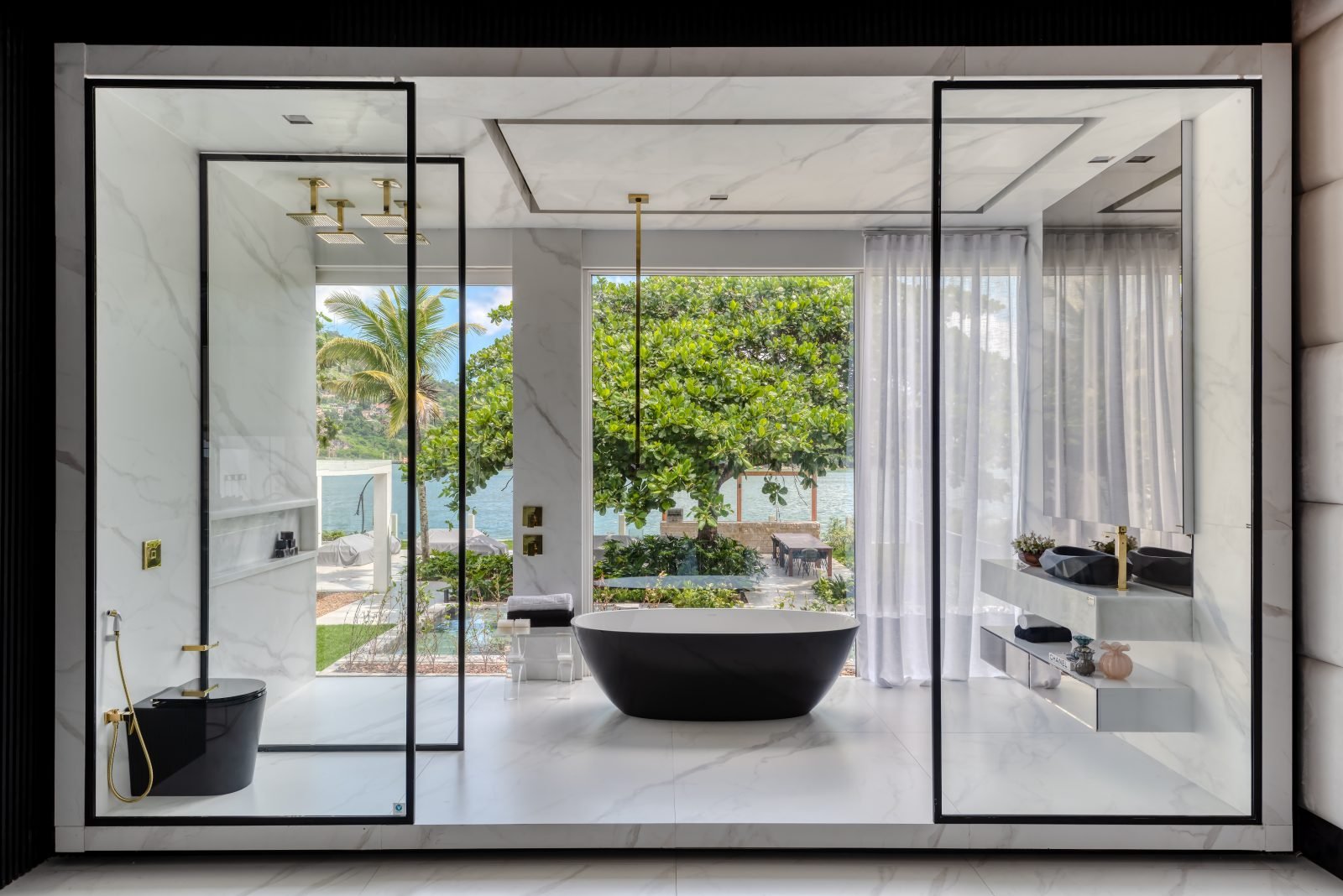 Mais transparência na arquitetura dos extremos em 2020 25 LOFT DA BAILARINA SÉRGIO PALMEIRA FOTOGRAFIA . CAMILA SANTOS Cebrace Extra Clear 1