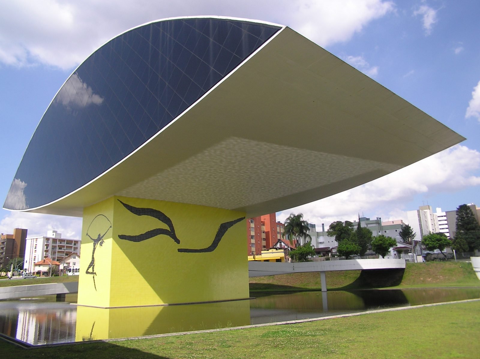 Museu Oscar Niemeyer 3 Curitiba Brasil