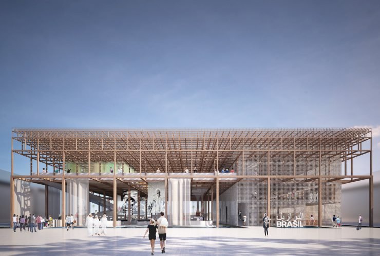 PAVILHÃO DO BRASIL NA EXPO DUBAI 2020 – OYAPOCK arquitetos + André Scarpa - Menção Honrosa 36 OYAPOCK architectes Andre Scarpa Expo Dubai 2020 EXTERIOR VIEW daylight Copia