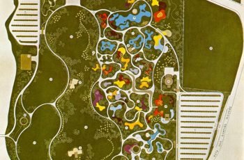 Projeto paisagista de Roberto Burle Marx