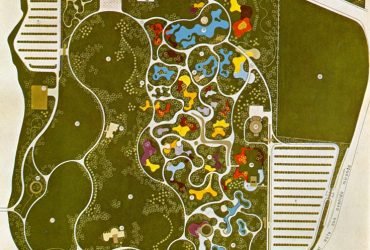 Projeto paisagista de Roberto Burle Marx