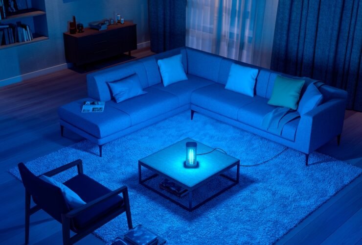 Nova luminária de mesa Philips com luz UV-C é capaz de matar vírus causador do COVID-19 27 Signify UV C B2C Livingroom on.5f9333fa39b9a