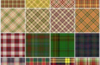 Texturas para Parede, piso, teto, e objetos 36 TARTAN 1B
