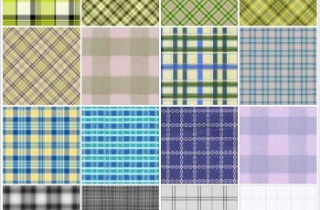 Texturas para Parede, piso, teto, e objetos 37 TARTAN 1C