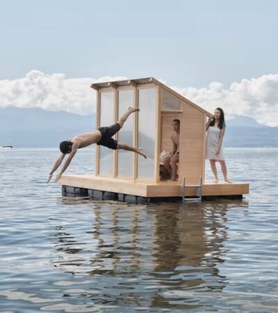 Trolle Rudebeck criou a Loyly Prefab Sauna 10