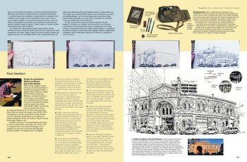 Urban Sketching - Guia completo de técnicas de desenho urbano 27 Urban Sketching Paul Heaston