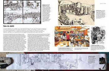 Urban Sketching - Guia completo de técnicas de desenho urbano 28 Urban Sketching Saia do Ateliê