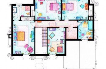 Plantas de seriados famosos da televisão 41 house of simpson family first floor by nikneuk