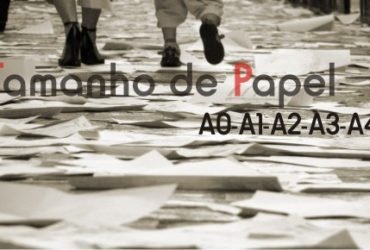 tamanho de papel destaque A0 A1 A2 A3 A4