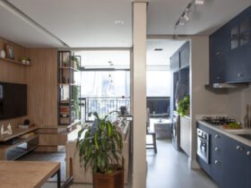 Boas soluções na arquitetura de interiores otimizam apto de 68m² e resolvem bem a vida de casal de moradores 38 unnamed 2